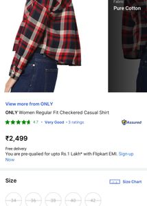 Navy Blue Checkered Shirt