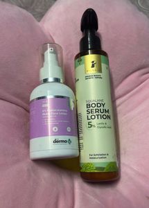 DERMA CO 6% Hyalacalamine & PiILGRIM body lotion