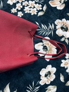 Red Tote Bag.
