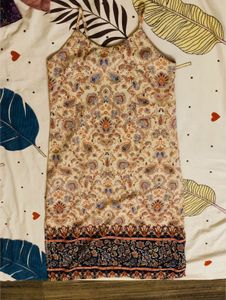 Patterned Sundress with Spaghetti Straps