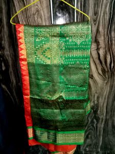 gold  Banarasi Saree