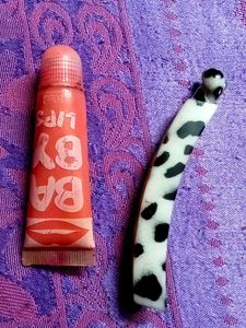 Baby Lips & Dalmatian Hair Clip