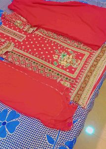 Daily wear Pakistani karachi 3pc suit