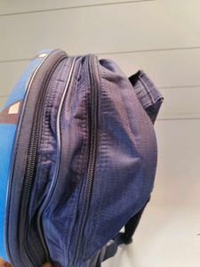 Blue Car Backpack/School Bag