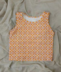 Floral Print Tank Top