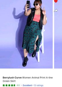 Berrylus Printed Skirt