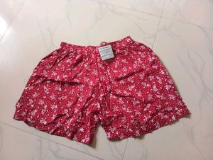 Floral Print Shorts