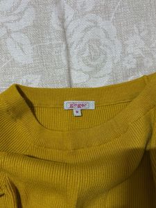 Ginger Rib Knitted Winter Dress