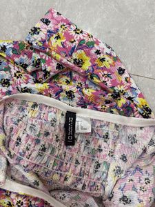 Floral Off-Shoulder Mini Dress