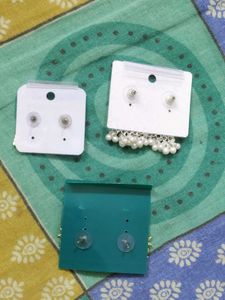 Beautiful earrings and studs