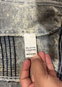 Denim Tube Top/ Corset