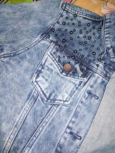 Studded Denim Jacket