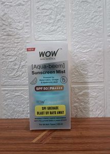 WOW Skin Science Aqua-beem Sunscreen Mist SPF 50