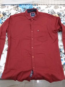 Maroon Casual Shirt