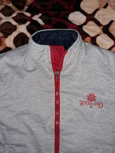 Red &amp; gery Dubble sided jacket