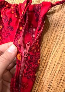 Floral Print Ethnic Skirt and kurti