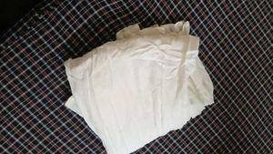 Ivory Sheer Fabric - Upcycle!