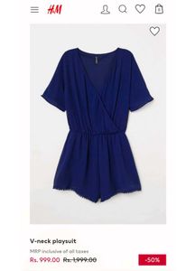 H&amp;M PLAYSUIT
