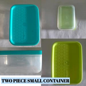2.PiecePlastic Container Small Size