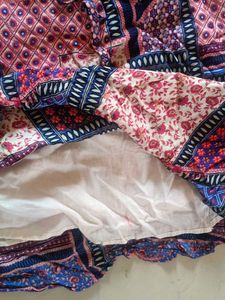 Boho Chic Cold Shoulder Mini Dress