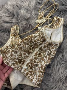 Fishcut Lehanga With Blouse And Frill Dupatta