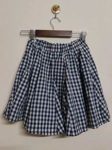 Gingham Mini Skirt
