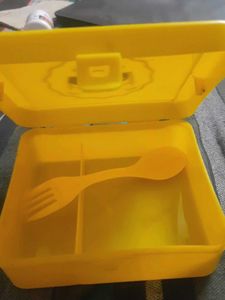 Vintage Yellow Smiley Face Toy Box