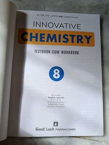 Innovative Chemistry Workbook Class 8 ICSE