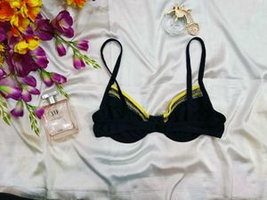 🇳🇿💫🎀black &amp; Yellow Bra