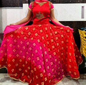 Red Lehenga Choli