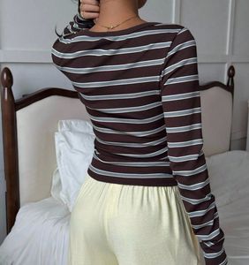 Striped Long Sleeve Top
