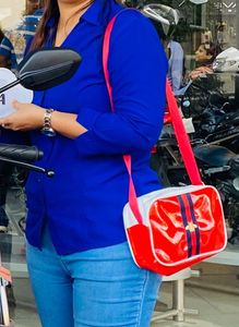Royal Blue Button-Down Shirt