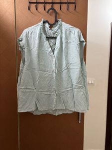 Stylish Light Blue Blouse