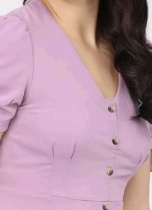Lavender Colour Dress