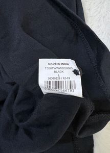 Black Graphic Print T-Shirt