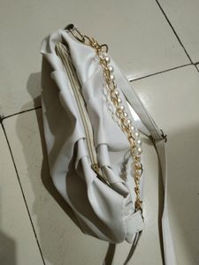 White Beautiful Handbag