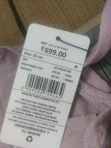 Pink Halter Top M /L Size