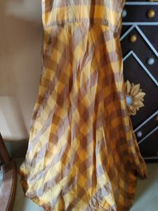 Beautiful Mustard Colour Gown😍😍😍😍