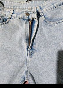Light Wash Wide Leg Jeans