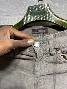 Zara Man Corduroy Pants