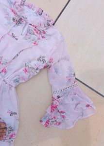 Floral Kurti + Jeans Combo 🥳