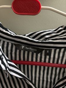 Striped Shirt Dress