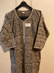 Floral Print Kurta