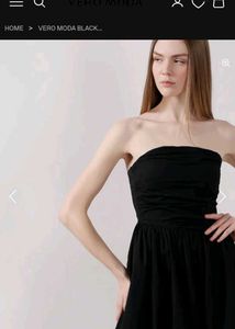 Black Offshoulder Dress