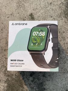 Ambrane Wise Glaze Amoled, Calling Smart Watch