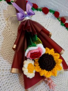 Crochet Flower Bouquet