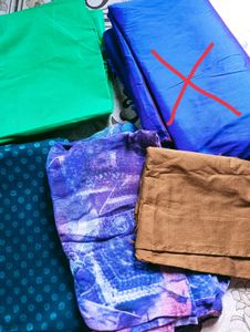 Mix 4 Different Type Of Dress Materials