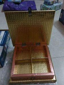 Designer Box With 4 Compartment
