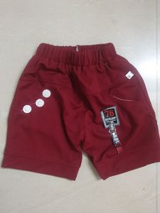 Baby Girl Maroon Top with shorts