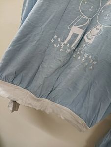 Blue Full Slive Tshirt